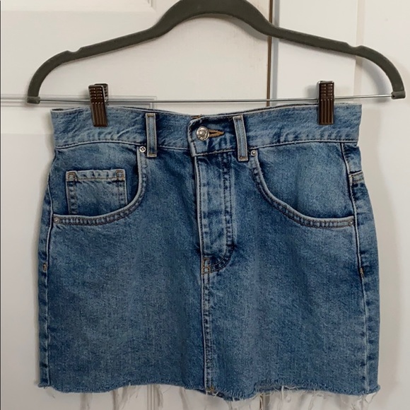 F21 DENIM SKIRT - Picture 1 of 2